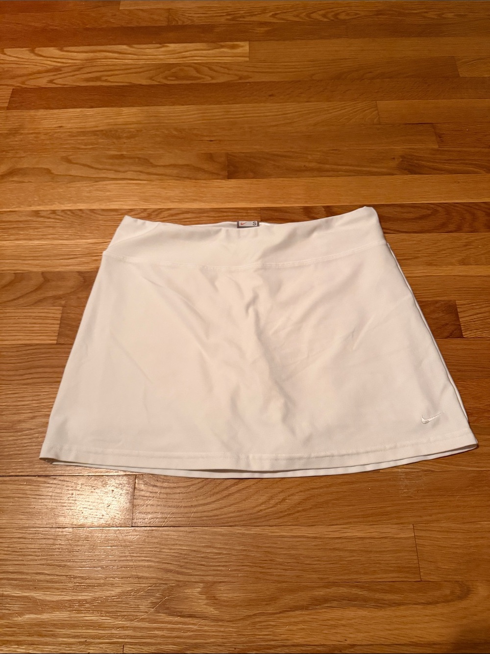 Nike White A-Line Tennis Skirt